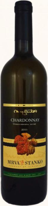 Chardonnay - Čachtice, r. 2011, výber z hrozna