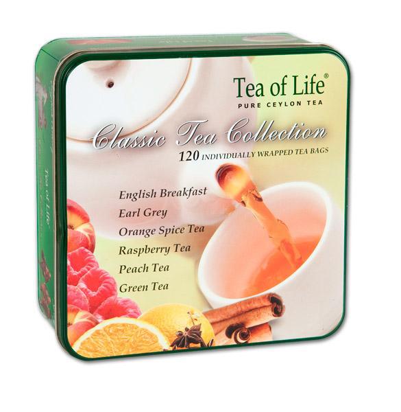 Classic tea collection plech 120 ks.