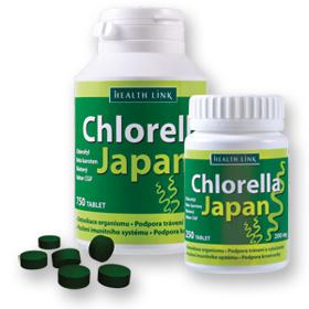 Chlorella Japan 200 mg. 750 tbl.