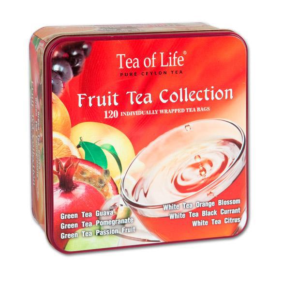 Fruit tea collection plech 120 ks.