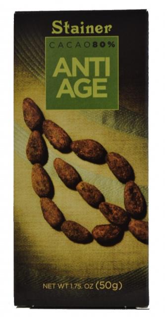 Anti Age Horká čok. 80% s kakaovými bôb. 50 gr.