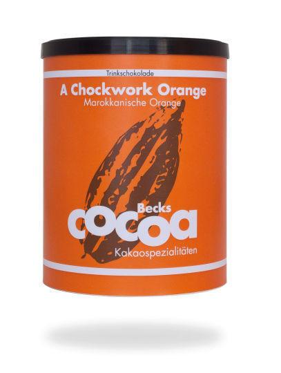 BIO čokoláda "CHOCKWORK ORANGE" s pomarančovou kôrou a zázvorom