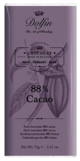 Extra horká 88% čokoláda 70 g.